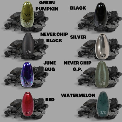 Tungsten Flipping Weights - The Snag Bin