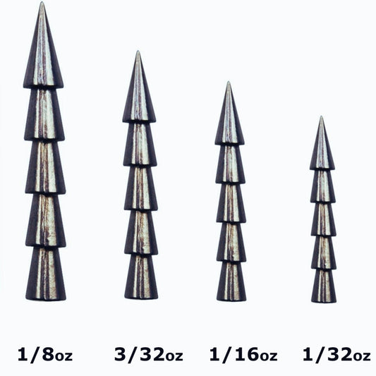 Tungsten Nail Weights/ Insert Sinkers - The Snag Bin