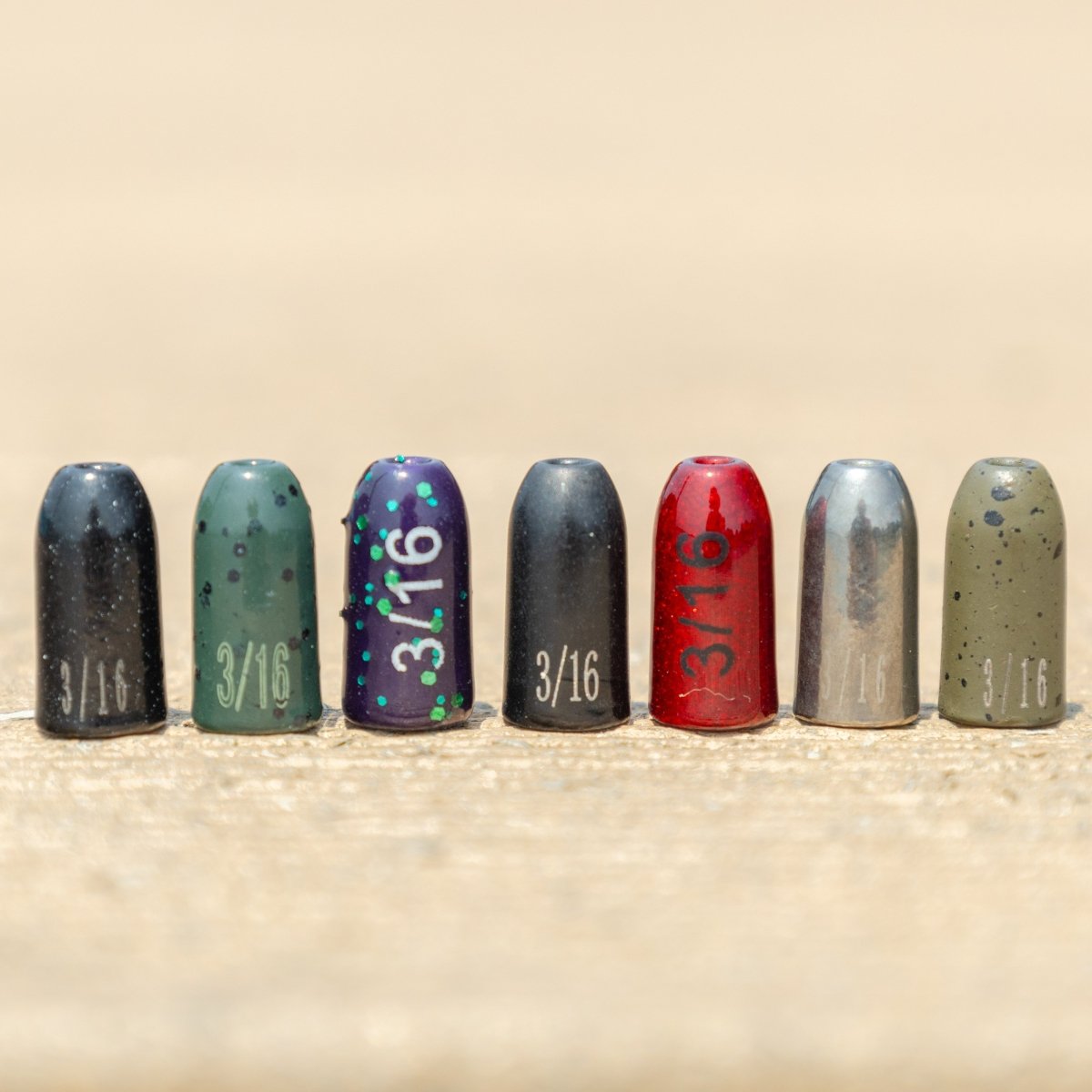 Tungsten Worm Weights / Bullet Shaped Sinkers - The Snag Bin
