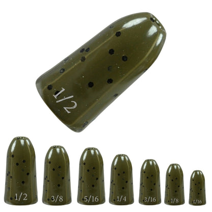 Tungsten Worm Weights / Bullet Shaped Sinkers - The Snag Bin