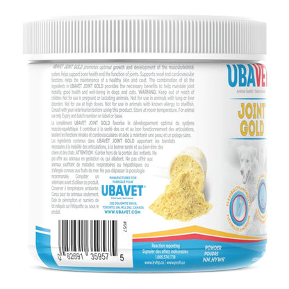 UBAVET Joint Gold Joint Care Powder for Dogs & Cats – 8.8 oz (250g) - The Snag Bin