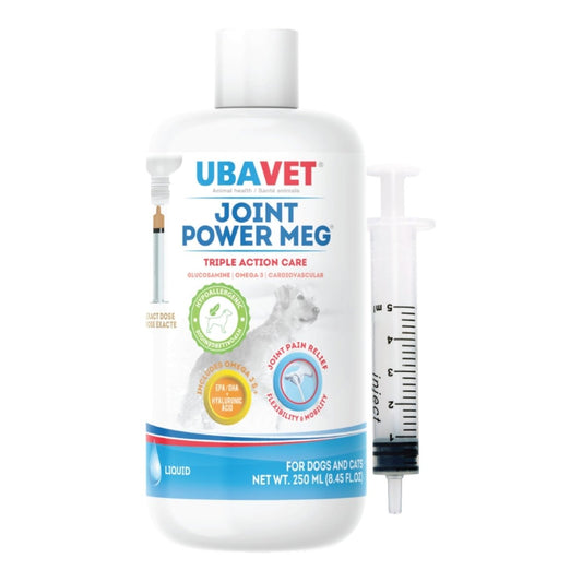 UBAVET Joint Power MEG Maximum Joint Care Liquid for Cats and Dogs - The Snag Bin