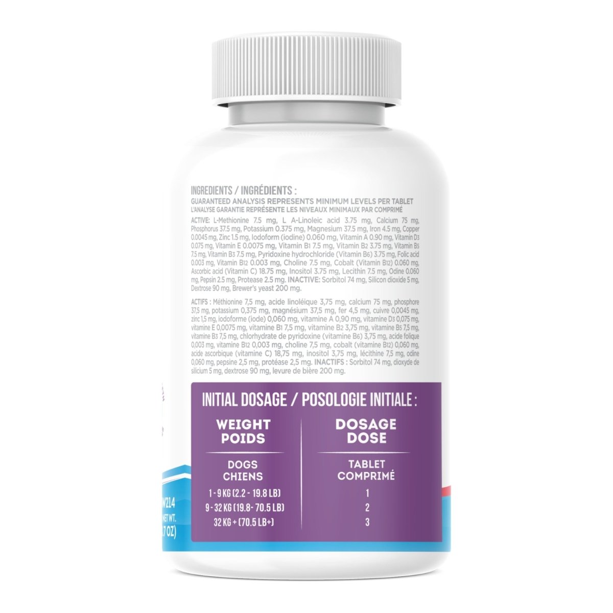 UBAVET MULTIVIT Daily Vitamin and Mineral Tablet for Dogs – Comprehensive Nutritional Support – (90 ct) - The Snag Bin