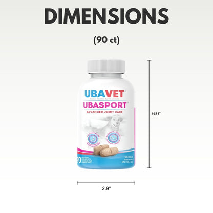 UBAVET UBASPORT Advanced Joint Care Tablets for Dogs & Cats - The Snag Bin