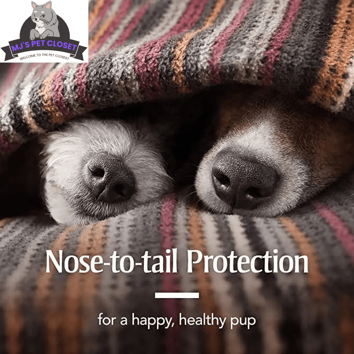 Ultimate Flea & Tick Protection Collar for Dogs - One Size Fits All, Lasts 6 Months - The Snag Bin