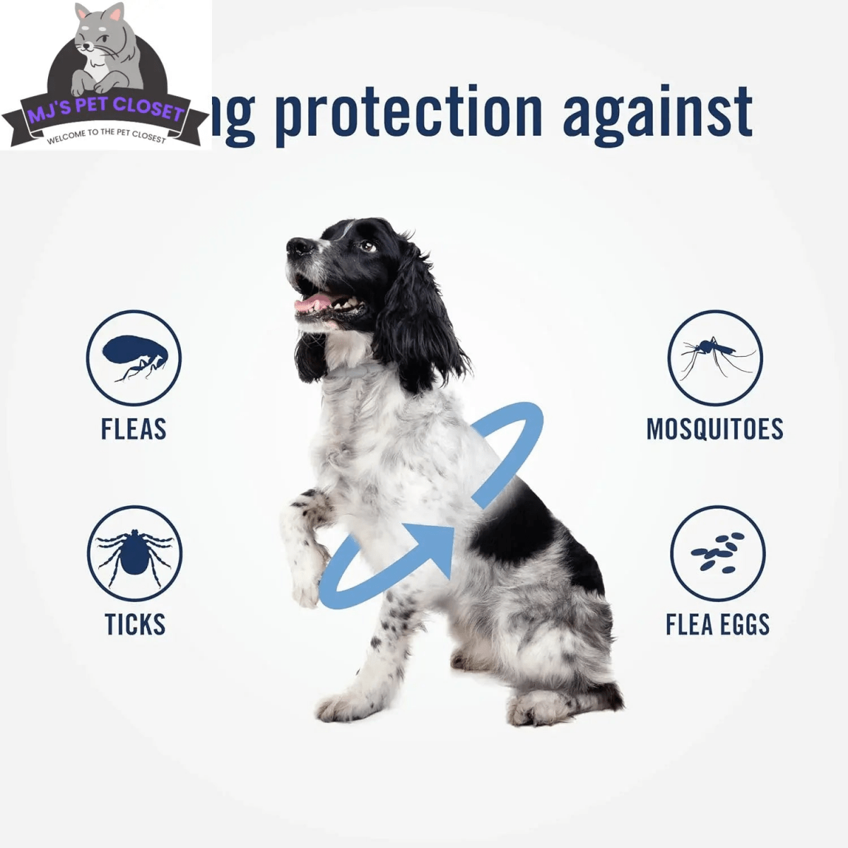 Ultimate Flea & Tick Protection Collar for Dogs - One Size Fits All, Lasts 6 Months - The Snag Bin