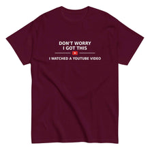 I Watched YouTube T-Shirt
