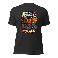 Born To Rage Statement Tee