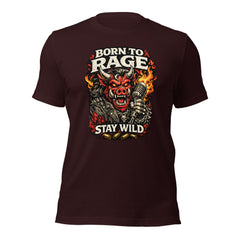 Born To Rage Statement Tee