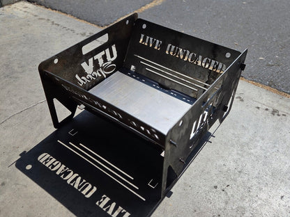 UTV SPEED PORTABLE FIRE PIT - The Snag Bin