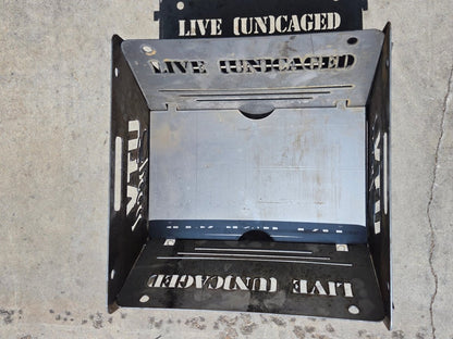 UTV SPEED PORTABLE FIRE PIT - The Snag Bin