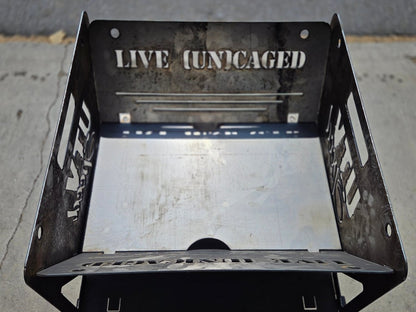 UTV SPEED PORTABLE FIRE PIT - The Snag Bin