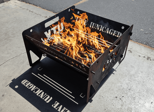UTV SPEED PORTABLE FIRE PIT - The Snag Bin