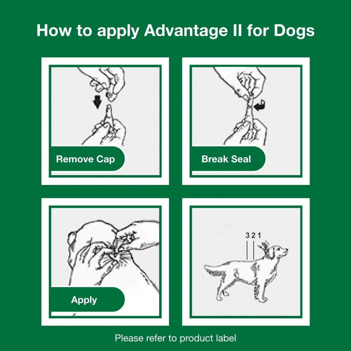 Vet - Recommended Flea Prevention for Small Dogs 3 - 10 Lbs, 6 - Monthly Treatments - The Snag Bin