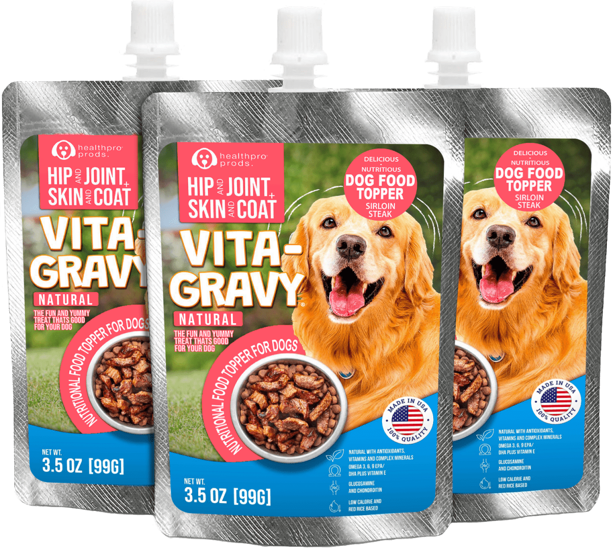 VITA - GRAVY® SIRLOIN STEAK - The Snag Bin