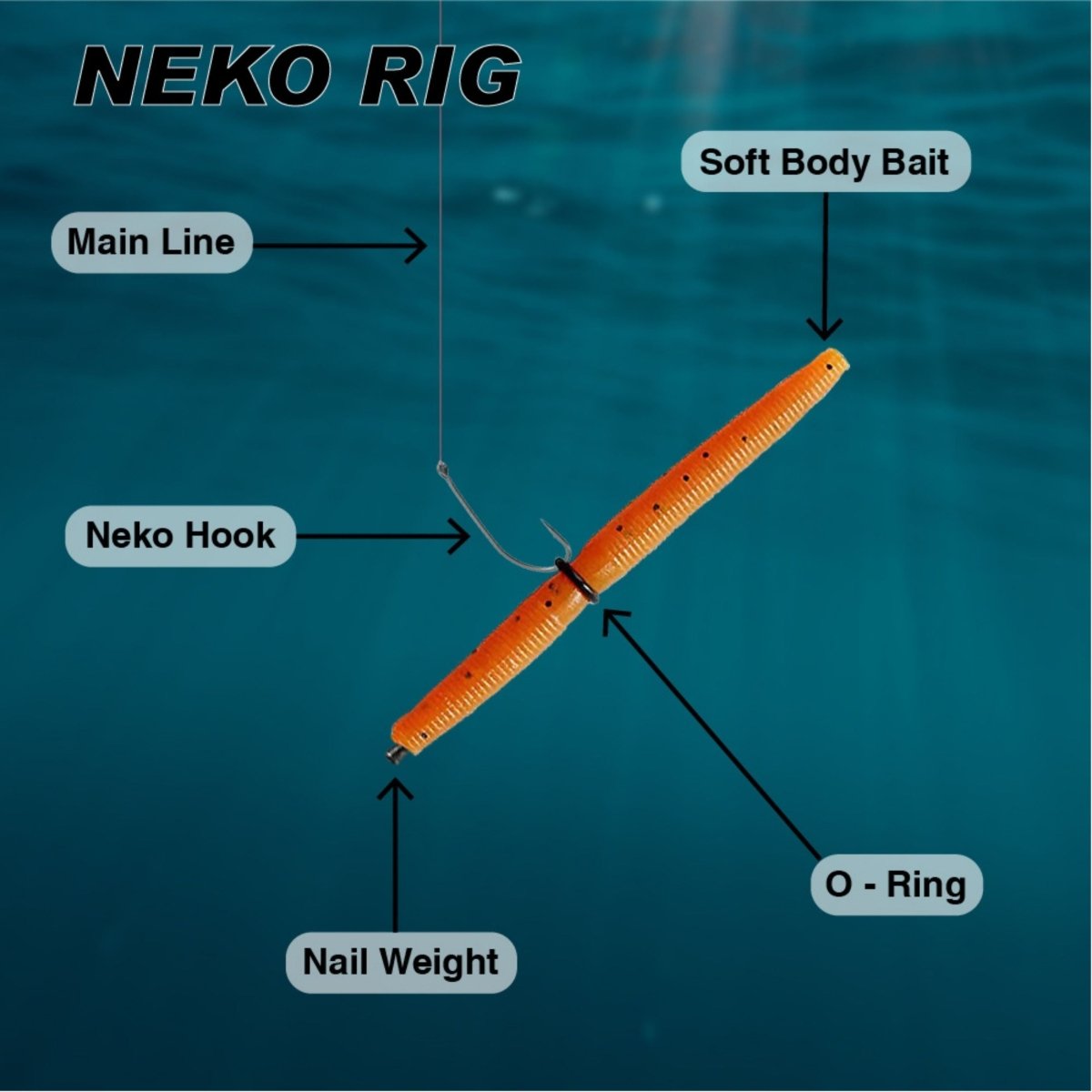 Wacky Neko Hooks - 25 Pack - The Snag Bin