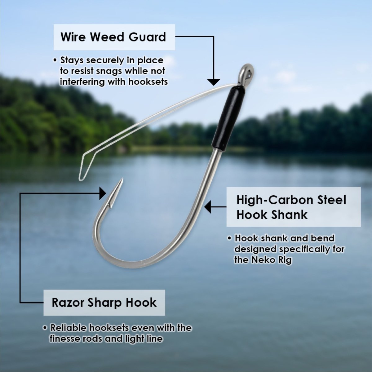 Wacky Neko Hooks - 25 Pack - The Snag Bin