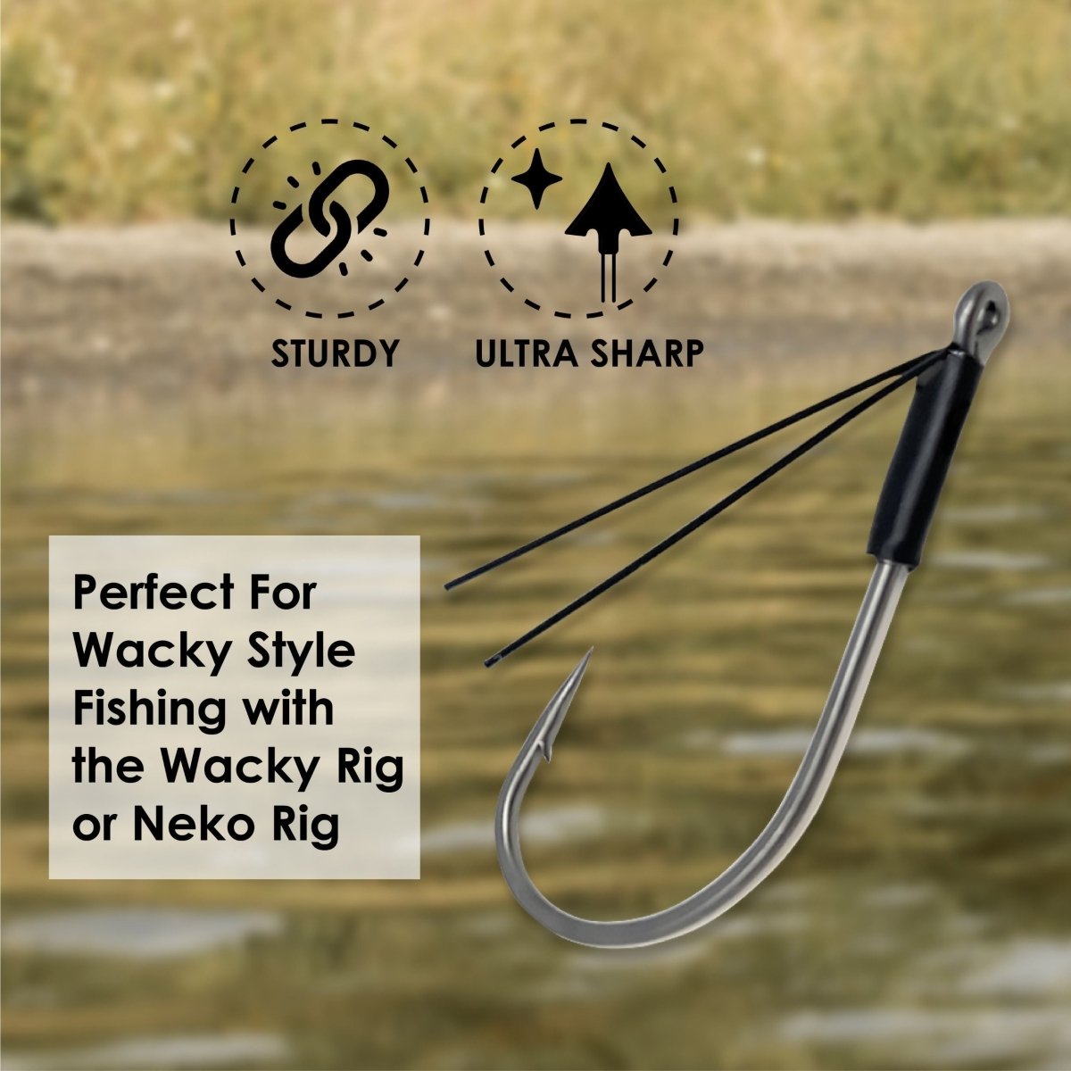 Wacky Neko Hooks - 25 Pack - The Snag Bin