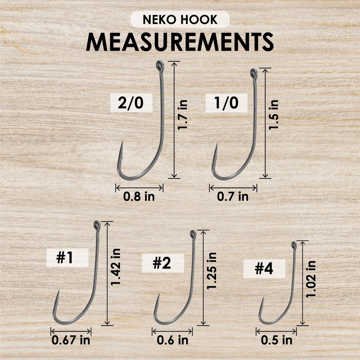 Wacky Neko Hooks - 25 Pack - The Snag Bin
