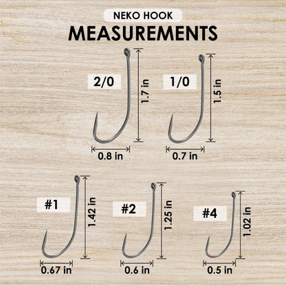 Wacky Neko Hooks - 25 Pack - The Snag Bin