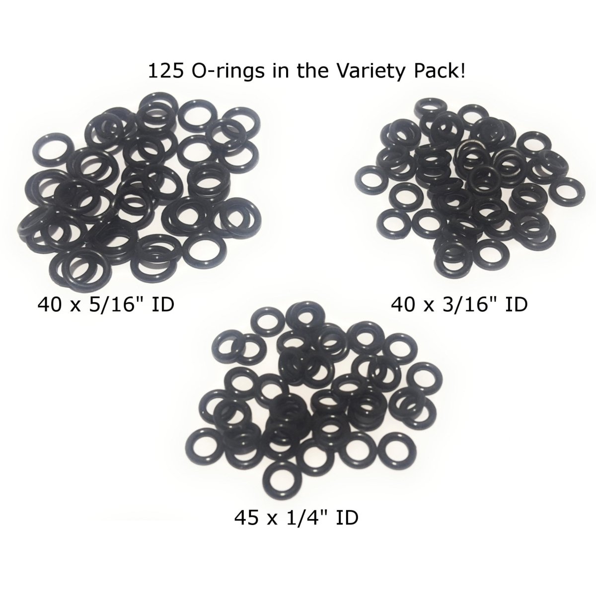 WACKY O - RINGS - 125 Pack or 300 Pack - The Snag Bin