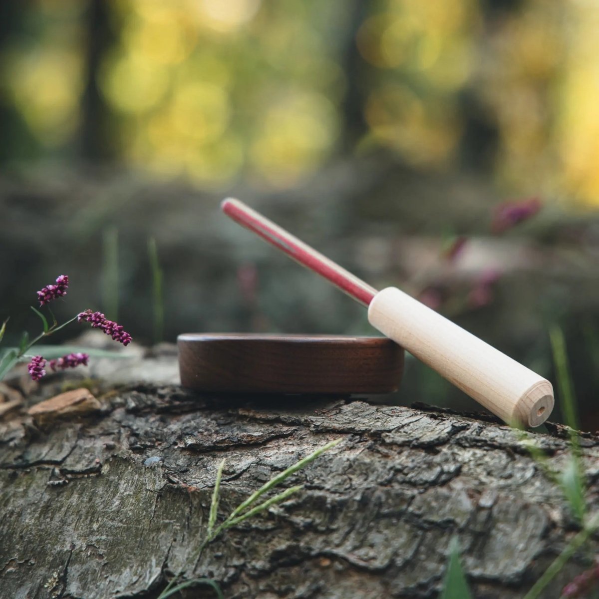 WALNUT/ALUMINUM WITH DYMONDWOOD STRIKER - The Snag Bin