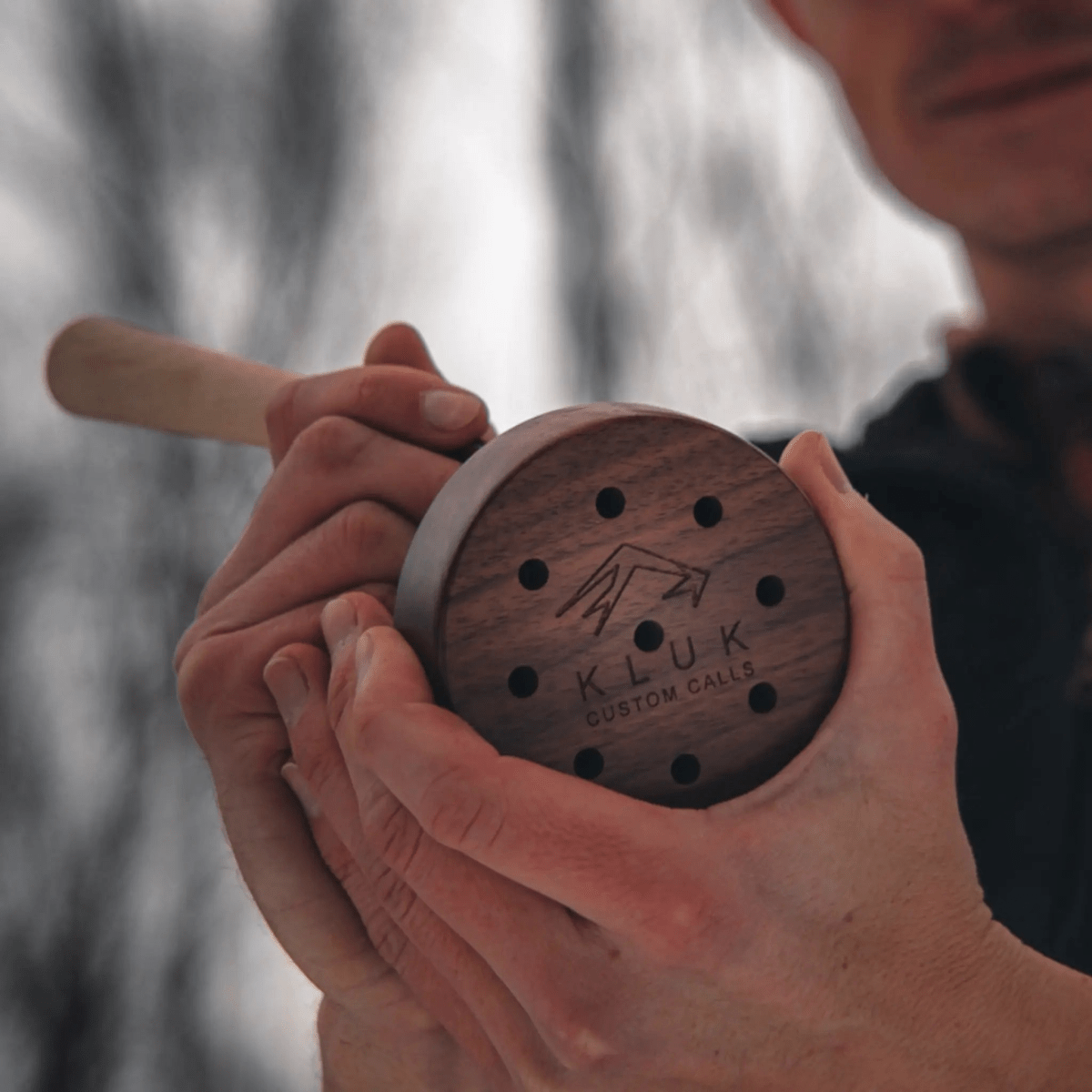 WALNUT/ALUMINUM WITH DYMONDWOOD STRIKER - The Snag Bin