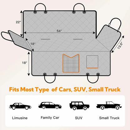 Waterproof Dog Cover for Back seat - The Snag Bin