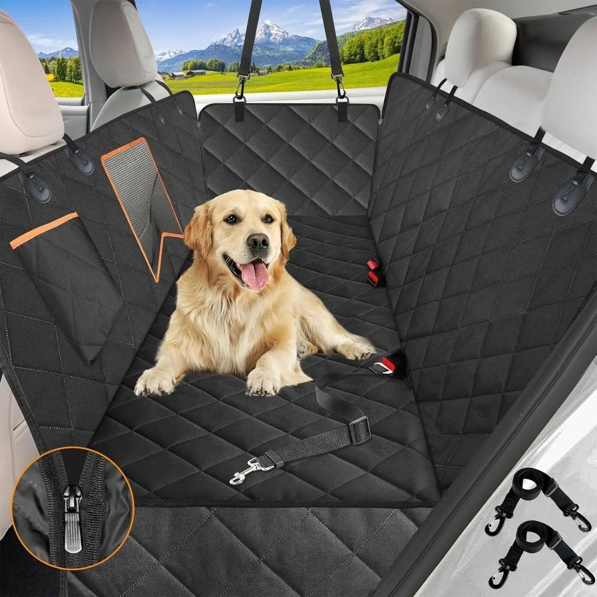 Waterproof Dog Cover for Back seat - The Snag Bin