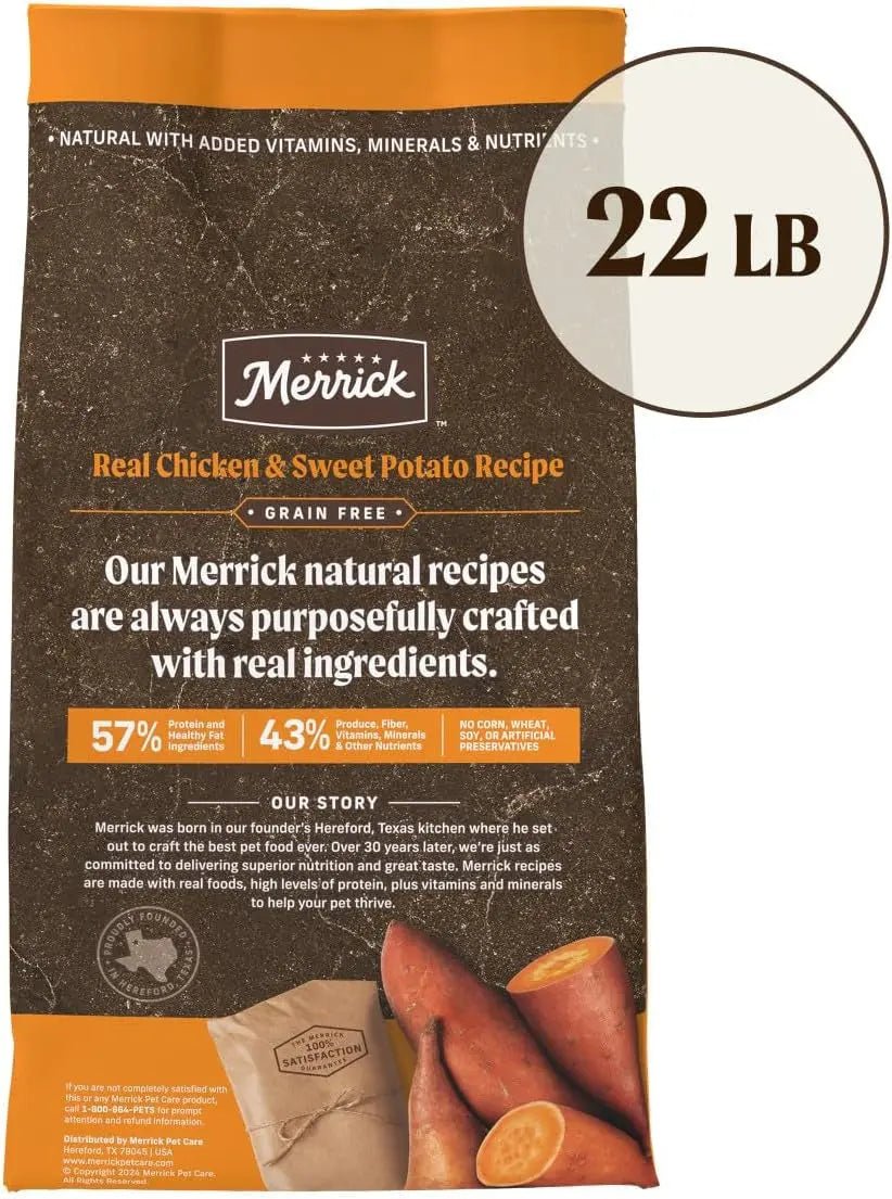 Wholesome and Natural Kibble with Real Chicken and Sweet Potato - The Snag Bin