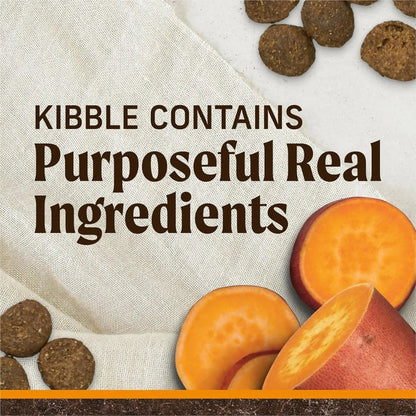 Wholesome and Natural Kibble with Real Chicken and Sweet Potato - The Snag Bin