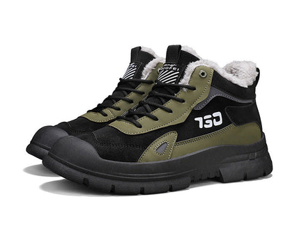 Winter fleece warm Martin boots men's casual sports versatile Korean version anti cold snow boots V.I.P Digital Presence  48.70 The Snag Bin