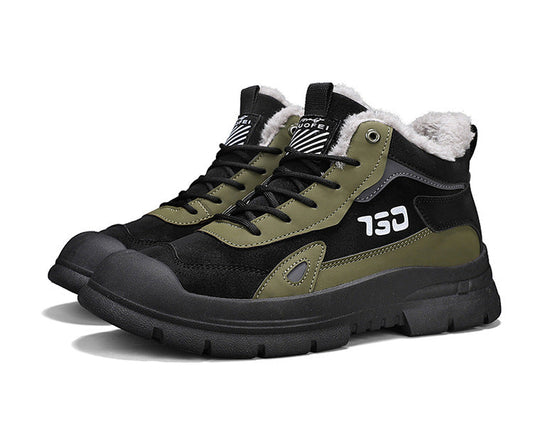 Winter fleece warm Martin boots men's casual sports versatile Korean version anti cold snow boots V.I.P Digital Presence  48.70 The Snag Bin