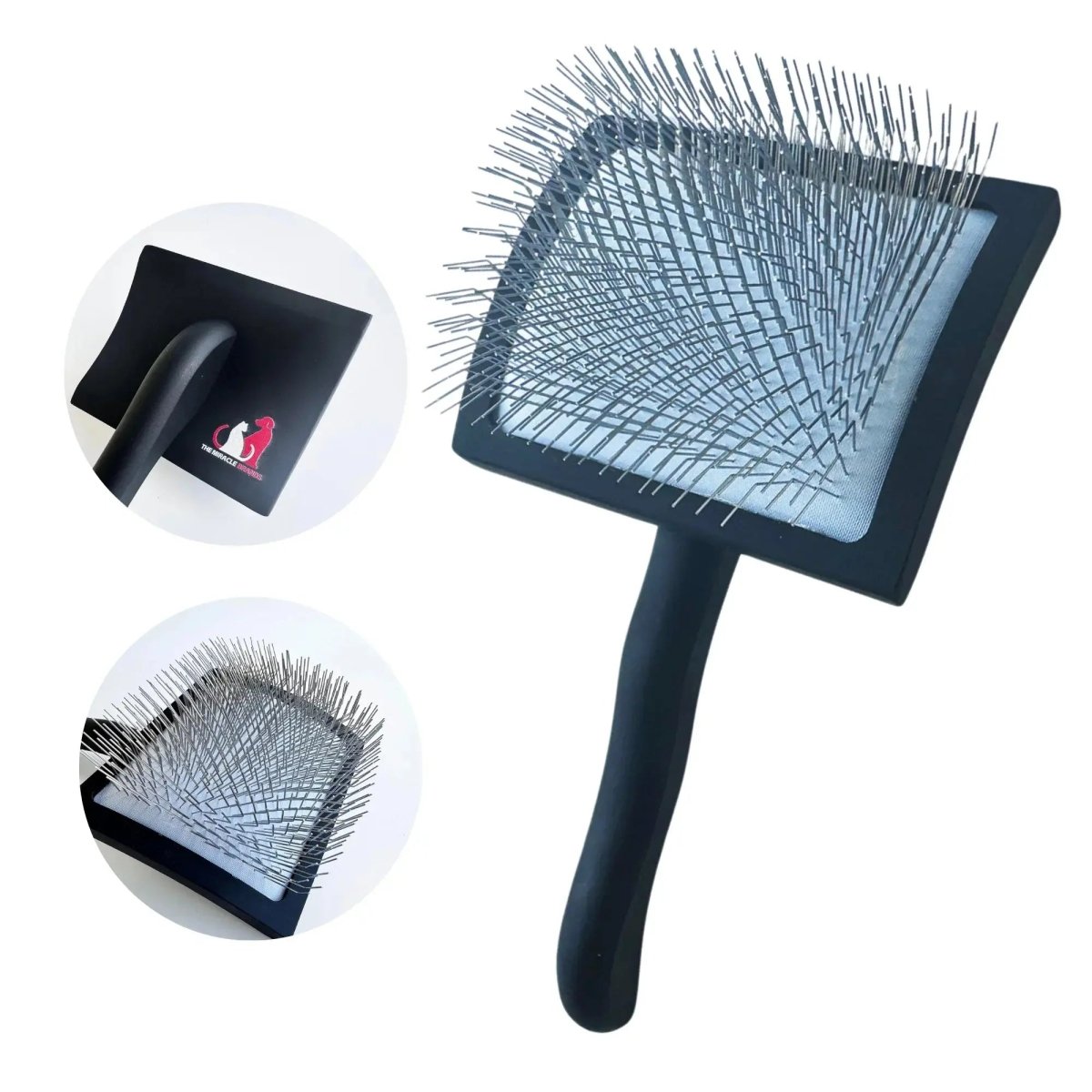 Wooden Handle Pet Brush - The Snag Bin