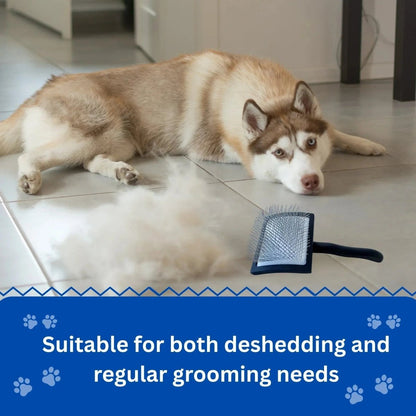 Wooden Handle Pet Brush - The Snag Bin