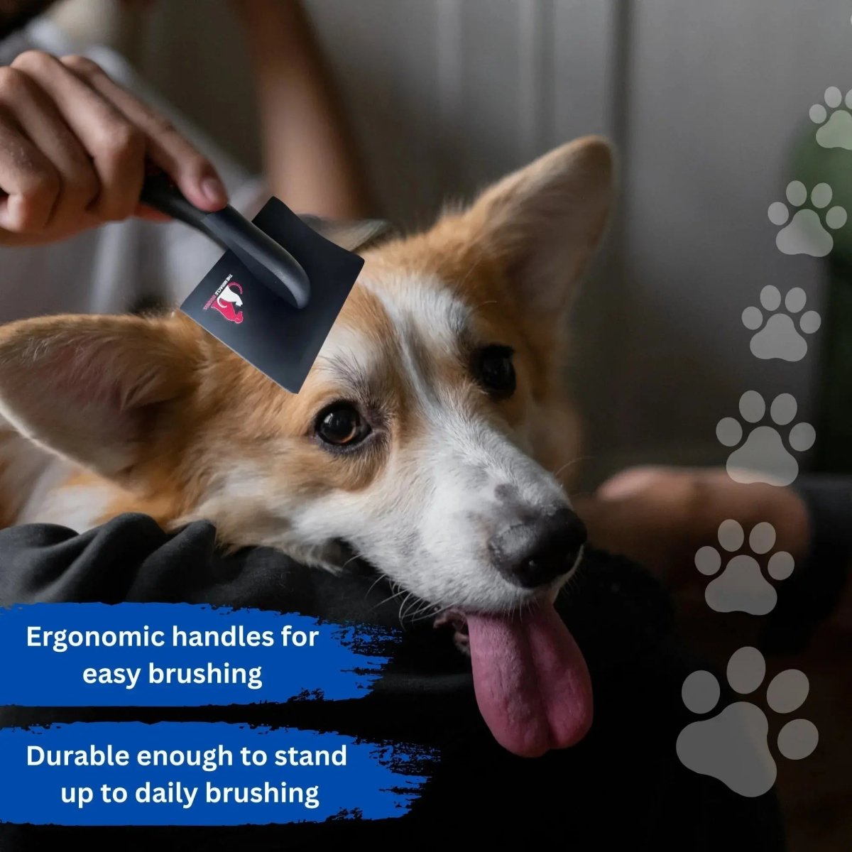 Wooden Handle Pet Brush - The Snag Bin